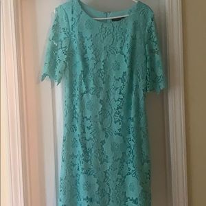 Madison Leigh dress teal color